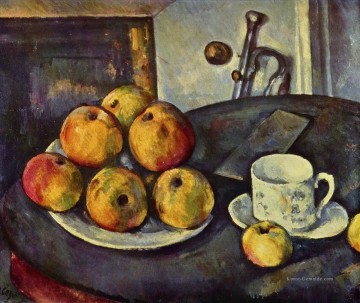 Stillleben mit Äpfeln 2 Paul Cezanne Ölgemälde